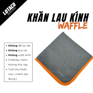 Khăn lau kính WAFFLE