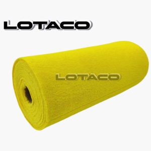 Khăn cuộn microfiber vàng